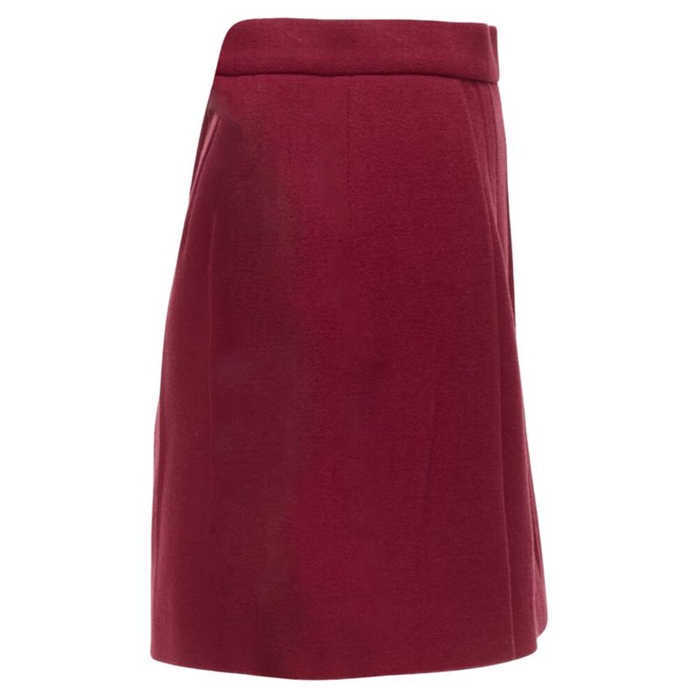 Prada Wool Blend Crepe Mini Skirt - Picture 4 of 6